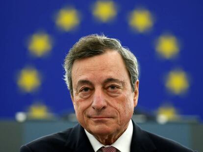 El presidente del BCE, Mario Draghi.