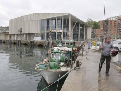 La nueva lonja pesquera del Puerto de Pasaia.