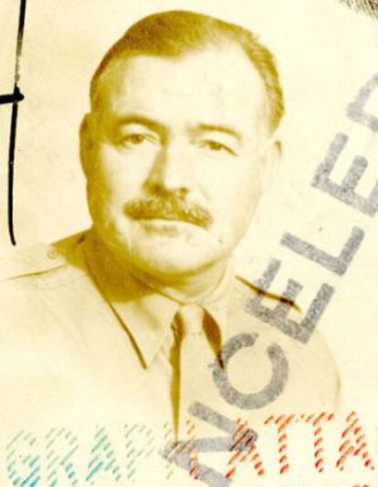 Pasaporte del Erns Hemingway.