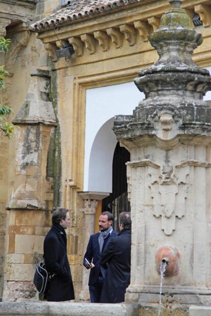 Hakoon de Noruega en Córdoba, el 2 de febrero de 2012.