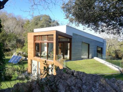 Casa EntreEncinas, en Asturias.