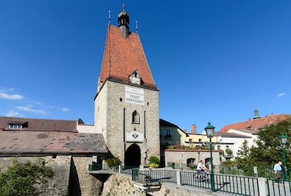 Linzertor (puerta de Linz), en el pueblo de Freistadt.