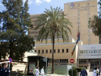 Imagen de archivo del viejo hospital La Fe de Valencia.