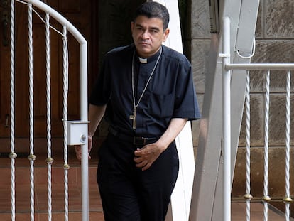 Bishop Rolando Álvarez, in May 2022.