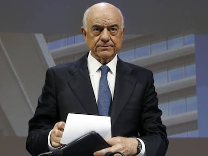 El expresidente de BBVA, Francisco González.