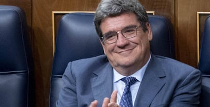 El ministro de Inclusión, Seguridad Social y Migraciones José Luis Escrivá.
 