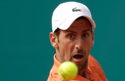 Djokovic, el pasado fin de semana en Belgrado.