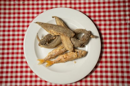 Fritura de pescado.