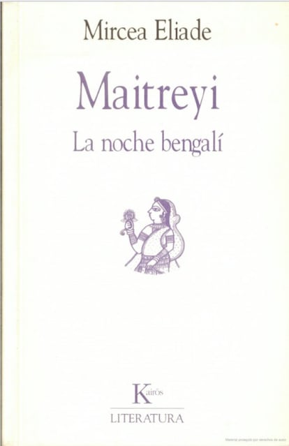 Obra maestra de la literatura rumana y universal. Se trata de una novela semi-autobiográfica que se inscribe en la gran tradición amorosa de 'Tristán e Isolda' o 'Romeo y Julieta'. Situada en la India en los años treinta, narra el amor imposible de un ingeniero occidental y Maitreyi, la hija de su profesor de sánscrito que le había invitado a alojarse en su casa durante su visita. Al ser descubierto su amor, al joven se le prohíbe cualquier contacto con Maitreyi, a la que intenta olvidar en vano. Novela del amor absoluto, es precisamente por esta razón una novela iniciática, del descubrimiento y de la revelación del otro, de lo sagrado y de la superación ante las limitaciones del destino. La novela refleja el choque cultural entre la racionalidad occidental del protagonista y la magia, sensual a la vez que misteriosa, de Maitreyi, arquetipo de la mujer universal. El eros se manifiesta como una fuerza primordial, un daimon, que une a los dos amantes más allá de las fuerzas socio-culturales que los separan. Se recomiendan todos los volúmenes de relatos cortos. Fue llevada al cine con el título 'La nuit de Bengali' (Francia, 1988) por el director Nicolas Klotz y los actores Hugh Grant y Supryia Pathak.