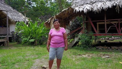 Bernarda Morales, fundadora de la asociación Stibrawpa en la comunidad bri bri del sur de Costa Rica.