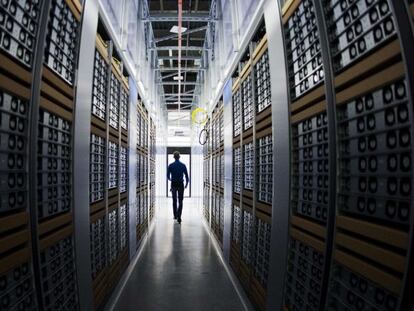 Un centro de datos de Facebook en Lulea (Suecia). 