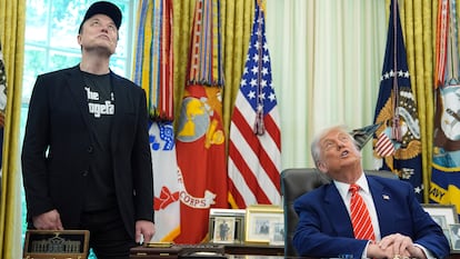 Elon Musk y Donald Trump, el pasado 30 de mayo en la Casa Blanca. 
