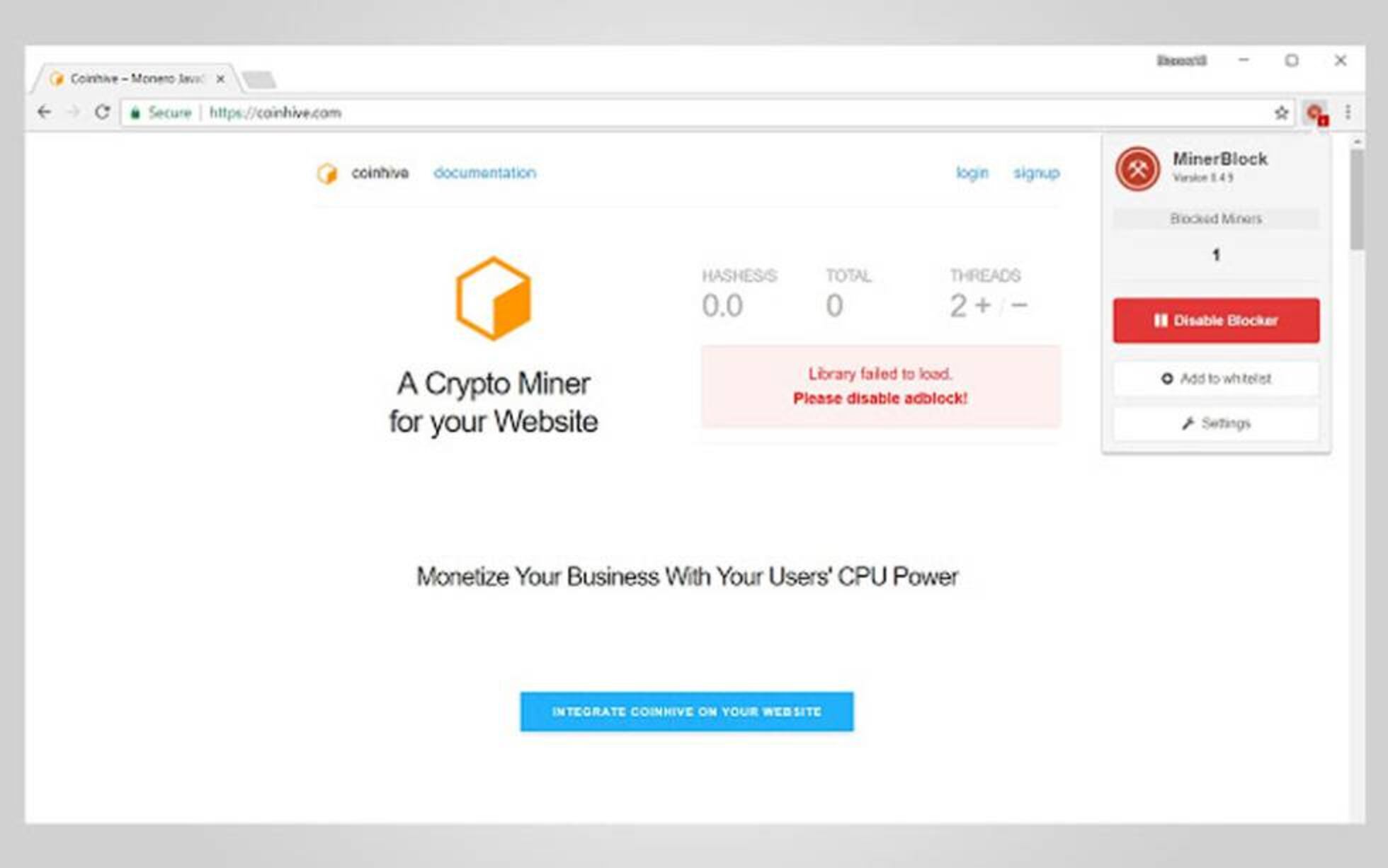 Como evitar que minen criptomonedas con tu PC gracias a esta extensión de  Chrome | Lifestyle | SmartLife | Cinco Días