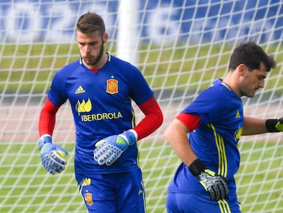 David de Gea e Iker Casillas.