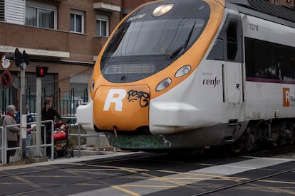 Línea R2 de Rodalies en Montcada i Reixac