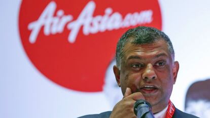 O malaio Tony Fernandes, fundador da companhia aérea AirAsia.