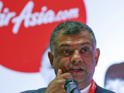 O malaio Tony Fernandes, fundador da companhia aérea AirAsia.