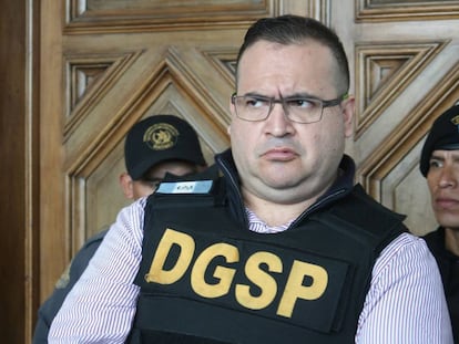 Javier Duarte en Guatemala, antes de ser extraditado a México.