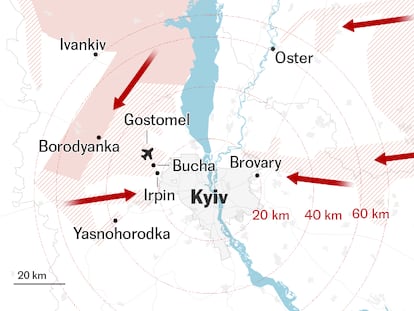 Day 23 of the war in Ukraine: Counterattacks slowing down Russian advance