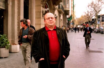 Manuel Vázquez Montalbán en una imagen de 2002.