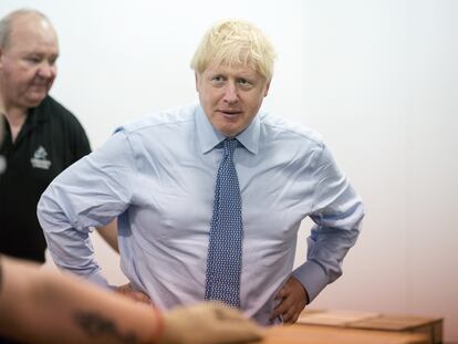 Boris Johnson, en una imagen del pasado jueves.