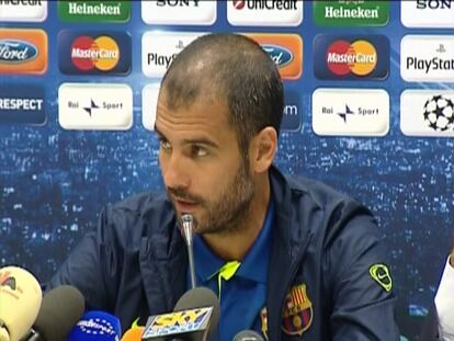 Puyol y Guardiola, deseando enfrentarse al Inter