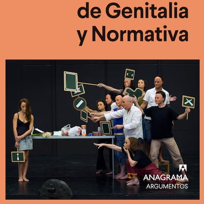 Portada de 'Las aventuras de Genitalia y Normativa', de Eloy Fernández Porta.