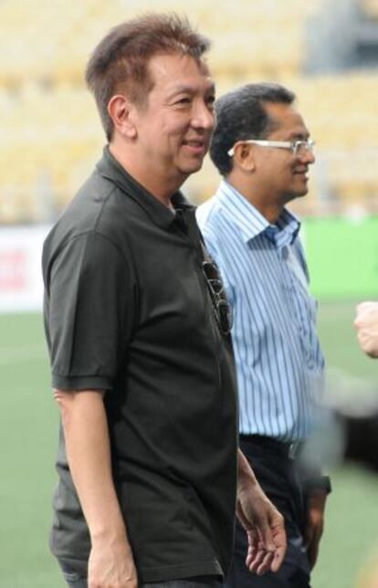 El magnate Peter Lim.