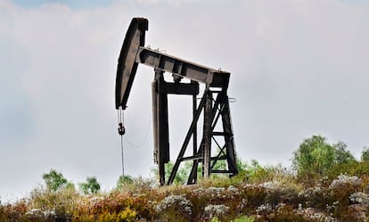 Campo petrolífero de Montebello, California.