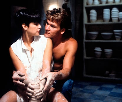 Demi Moore y Patrick Swayze en ‘Ghost’.