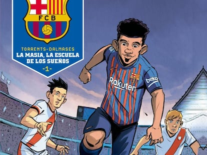 Portada del còmic sobre la Masia.