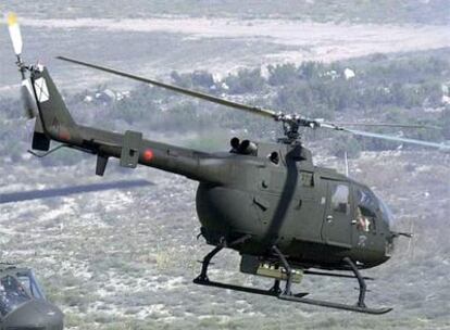 Foto de un helicóptero BO-105, similar al que se ha estrellado hoy en Bosnia.