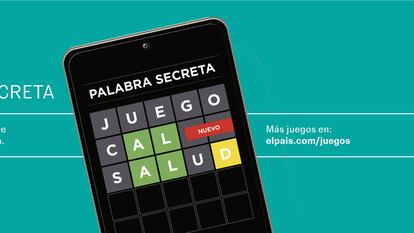 lustración del juego 'Palabra secreta', de EL PAÍS.