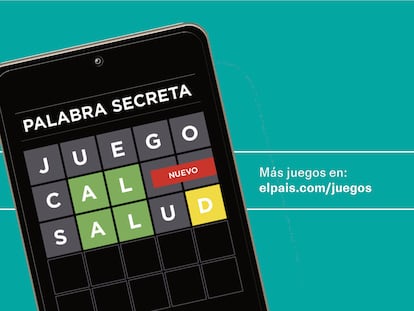 lustración del juego 'Palabra secreta', de EL PAÍS.