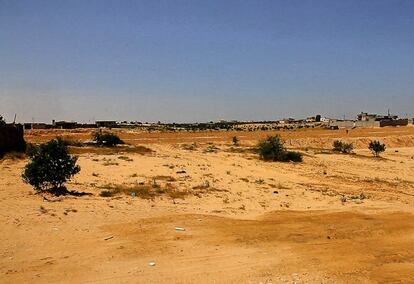 Imagen del desierto de Sinaí.