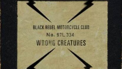 Portada del disco &#039;Wrong Creatures&#039;, del grupo Black Rebel Motorcycle Club.