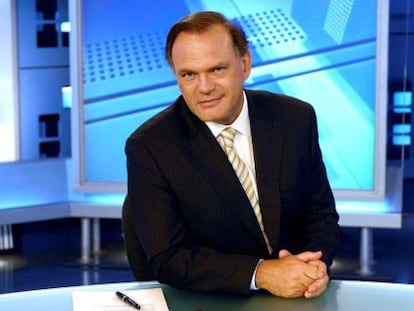 Pedro Piqueras, presentador de 'Informativos Telecinco'.