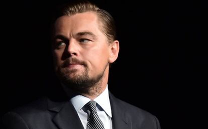 El actor Leonardo DiCaprio el pasado mes de octubre en Paris.