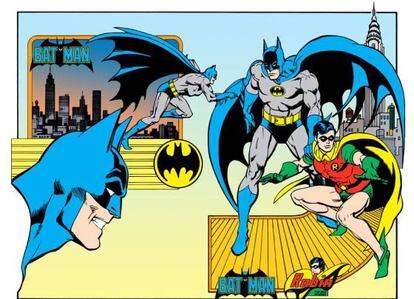 Dibujos de Batman y Robin de José Luis García López.