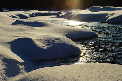 El Parque Nacional de Urho Kekkonen en la Finlandia ártica.