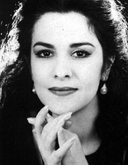 La soprano rumana Angela Gheorghiu.