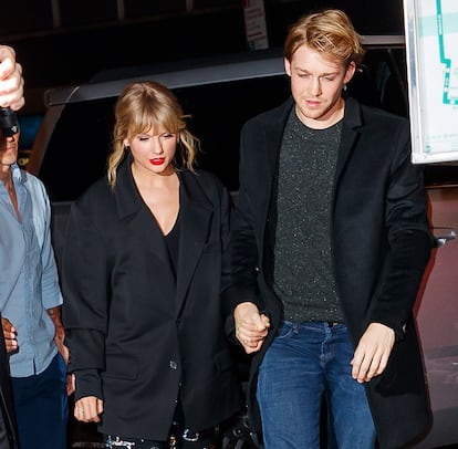 Taylor Swift y Joe Alwyn, en Nueva York en octubre de 2019.