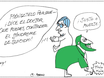 Peridis: piénsatelo, mujer