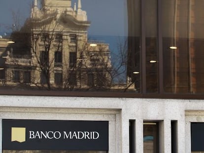 Sede social de Banco Madrid. 