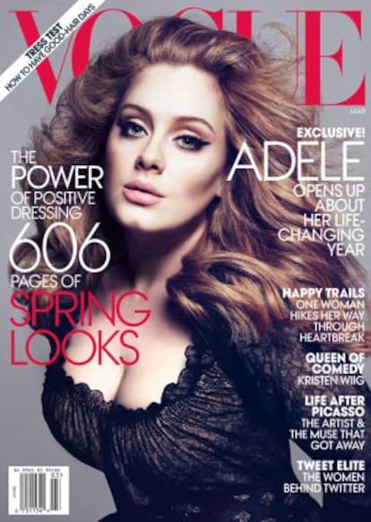 Capa da 'Vogue' em 2013.