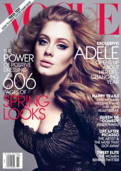 Capa da 'Vogue' em 2013.