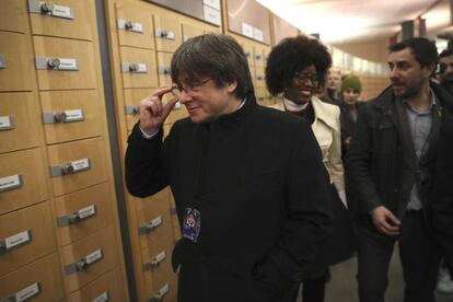 Former Catalan premier Carles Puigdemont.