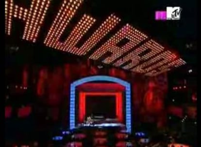 Vídeo de YouTube del programa de la gala de los premios MTV 2007.