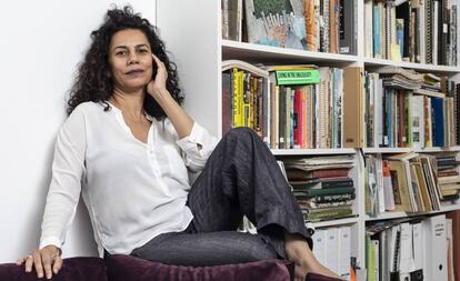 Anupama Kundoo, el 20 de mayo en su casa de Berlín.
