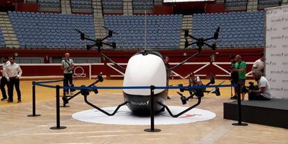 Prototipo de aerotaxi desarrollado por Tecnalia